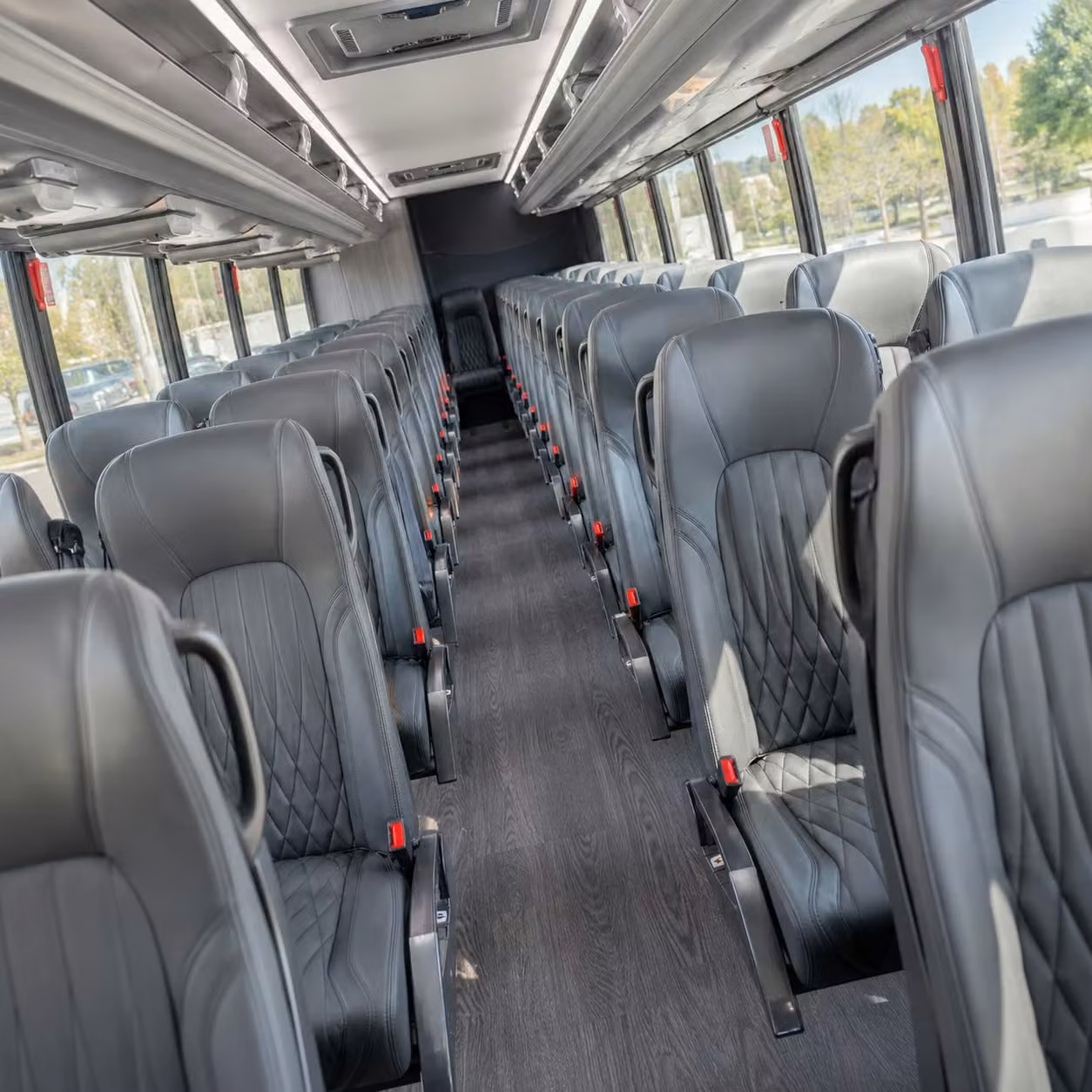 35 passenger minibus interior