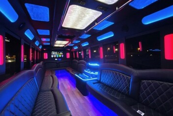 Wichita Limousine Bus Interior